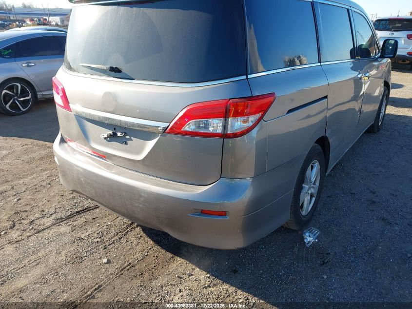 2012 Nissan Quest S VIN: JN8AE2KP3C9031842 Lot: 43982381