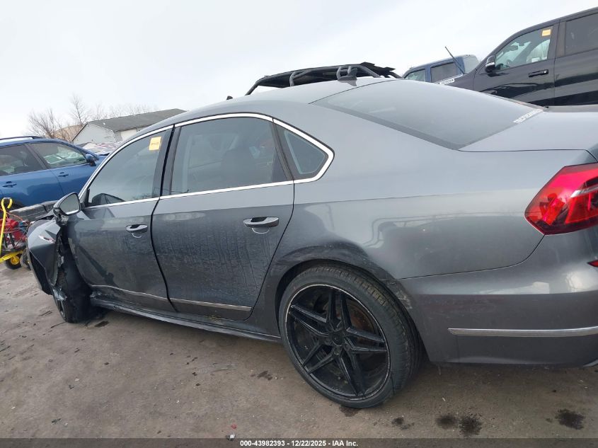 2017 Volkswagen Passat 1.8T R-Line VIN: 1VWDT7A34HC035125 Lot: 43982393