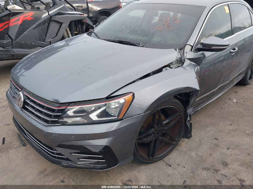 2017 Volkswagen Passat 1.8T R-Line VIN: 1VWDT7A34HC035125 Lot: 43982393