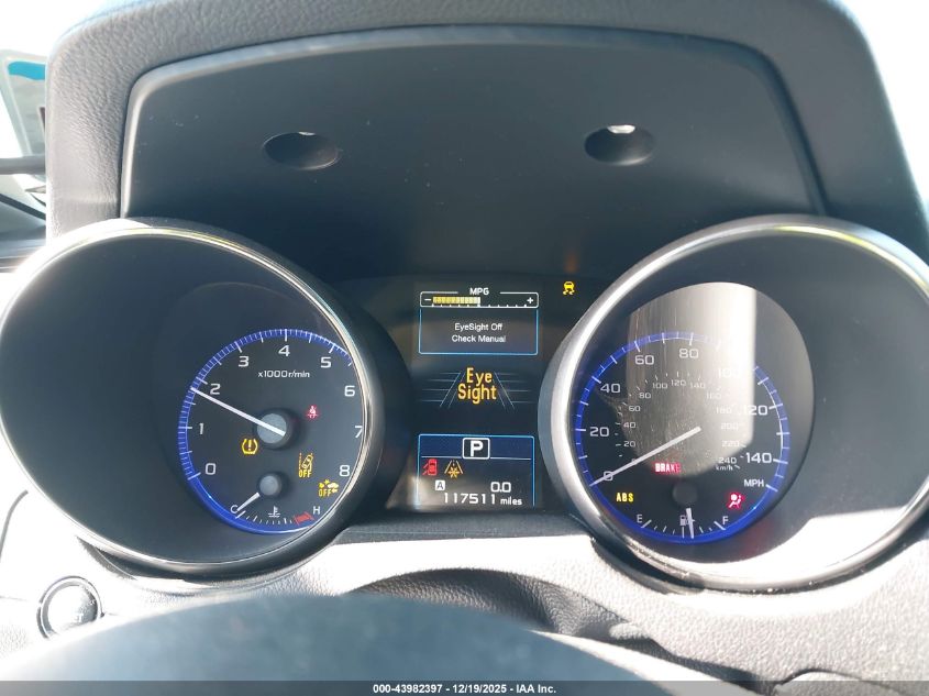 2019 Subaru Legacy 2.5I VIN: 4S3BNAB60K3011244 Lot: 43982397