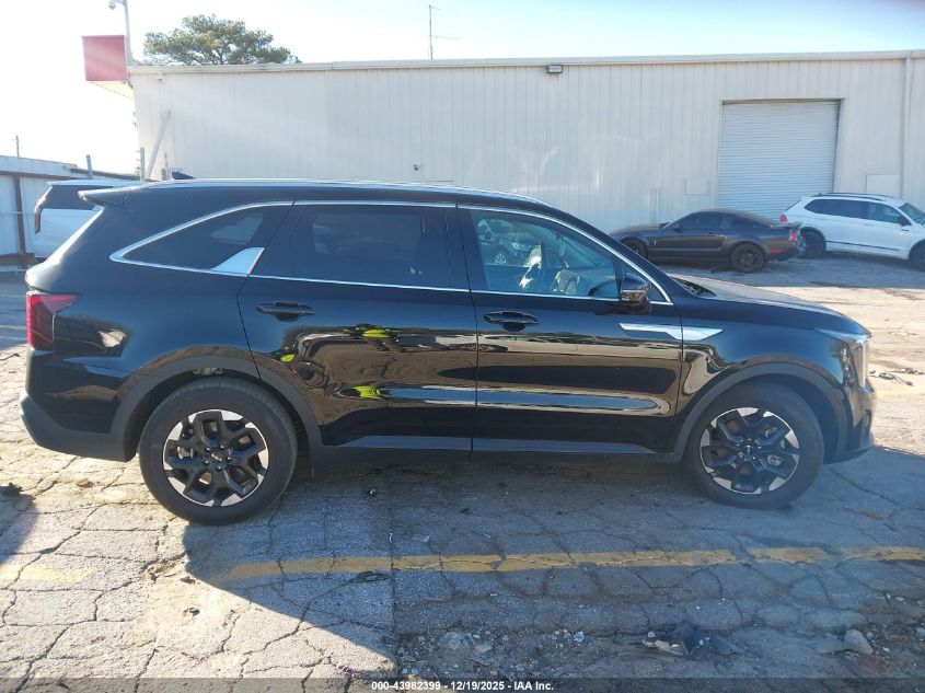 2024 Kia Sorento S VIN: 5XYRL4JC1RG257447 Lot: 43982399