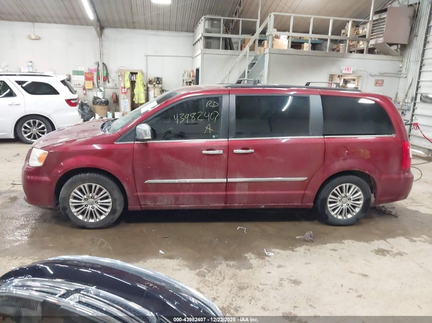 2013 Chrysler Town And Country VIN: 2C4RC1CG9DR767855 Lot: 43982407