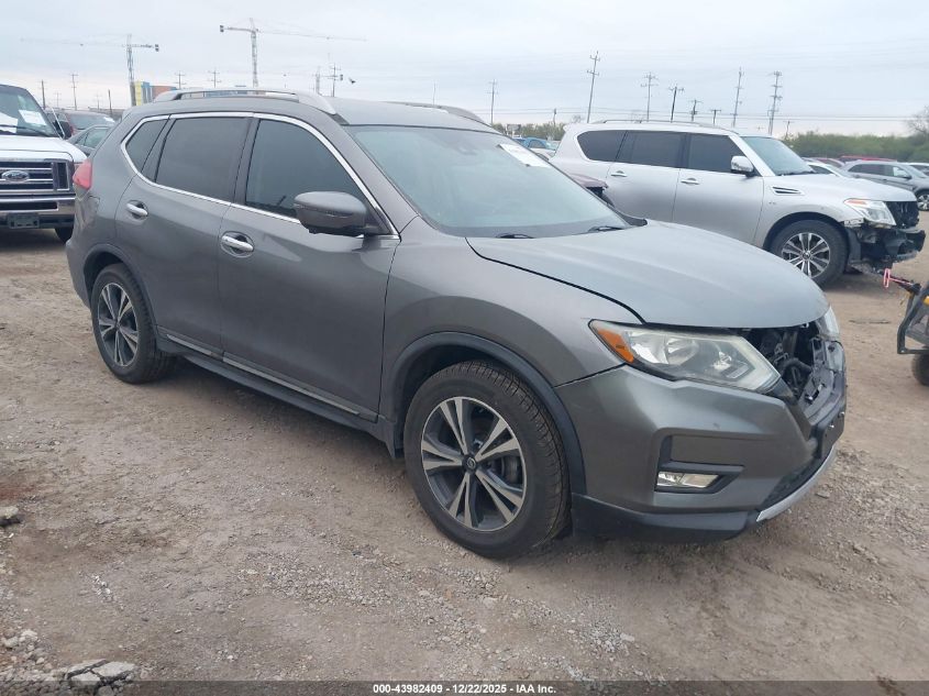 2017 Nissan Rogue Sl VIN: 5N1AT2MT0HC784200 Lot: 43982409