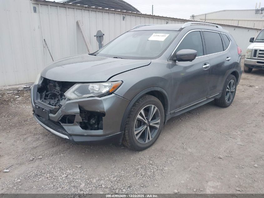 2017 Nissan Rogue Sl VIN: 5N1AT2MT0HC784200 Lot: 43982409