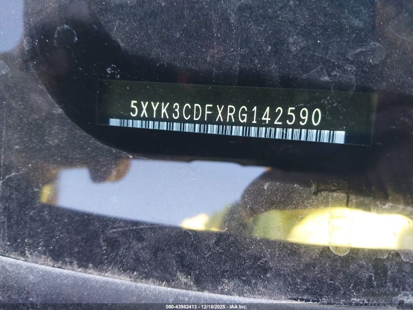 2024 Kia Sportage Ex VIN: 5XYK3CDFXRG142590 Lot: 43982413