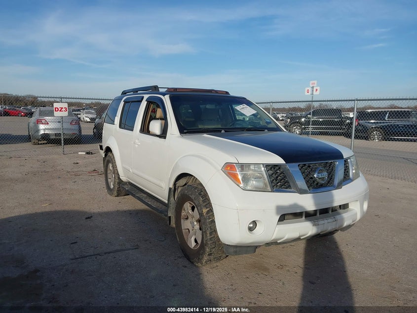 5N1AR18U96C663450 2006 Nissan Pathfinder Se auction photo 1