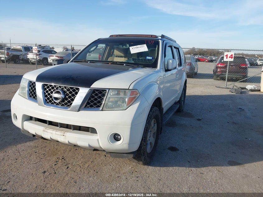 5N1AR18U96C663450 2006 NISSAN PATHFINDER photo no. 2