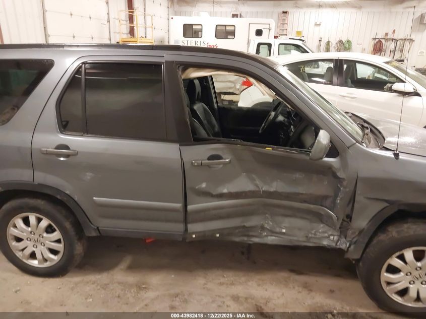 2005 Honda Cr-V Se VIN: SHSRD78905U301585 Lot: 43982418