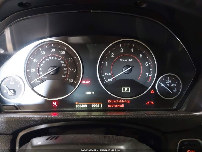 2015 BMW 428I xDrive VIN: WBA3T1C58FP819787 Lot: 43982427