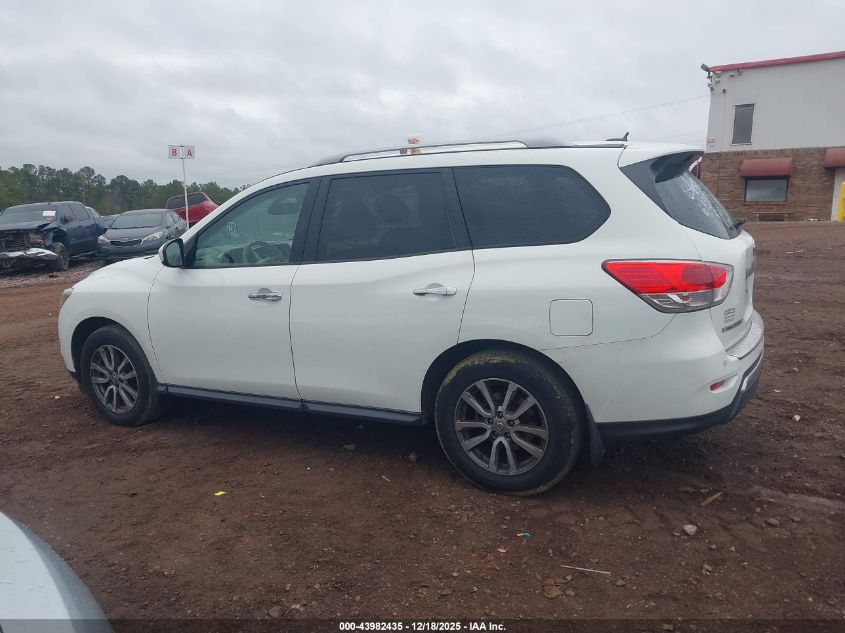 2015 Nissan Pathfinder Sv VIN: 5N1AR2MNXFC645978 Lot: 43982435