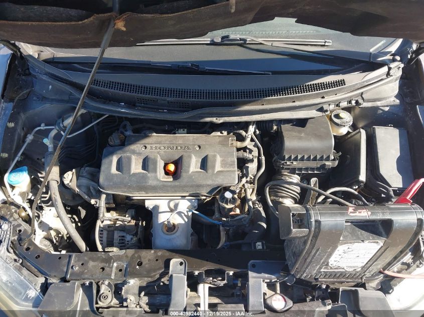 2012 Honda Civic Lx VIN: 2HGFB2F54CH591941 Lot: 43982440