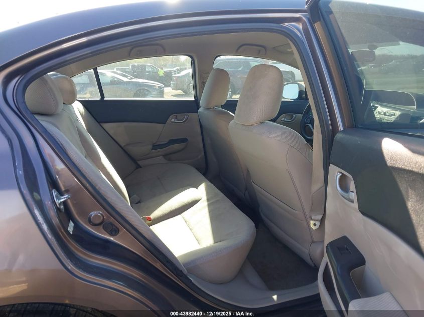 2012 Honda Civic Lx VIN: 2HGFB2F54CH591941 Lot: 43982440