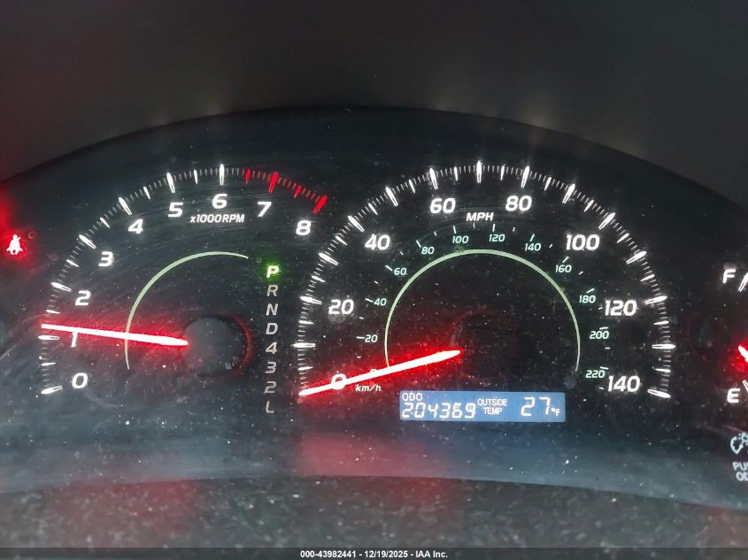 2009 Toyota Camry Le VIN: 4T4BE46K49R135113 Lot: 43982441