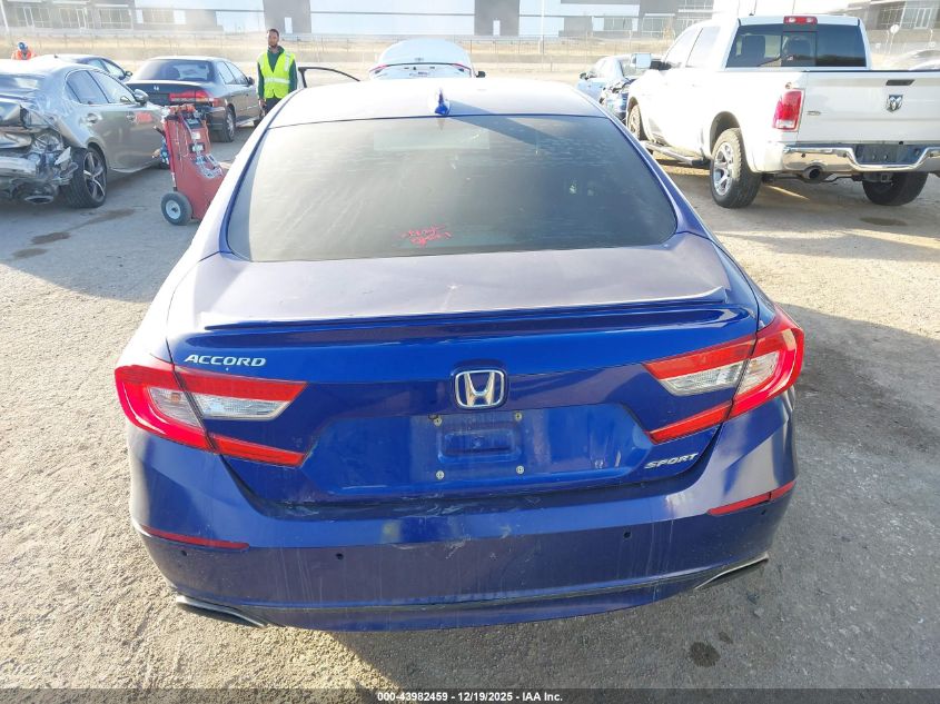 2019 Honda Accord Sport VIN: 1HGCV1F37KA015664 Lot: 43982459