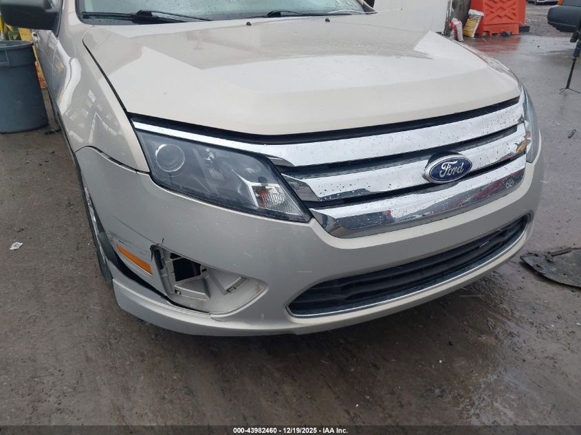 2010 Ford Fusion S VIN: 3FAHP0GA7AR411397 Lot: 43982460