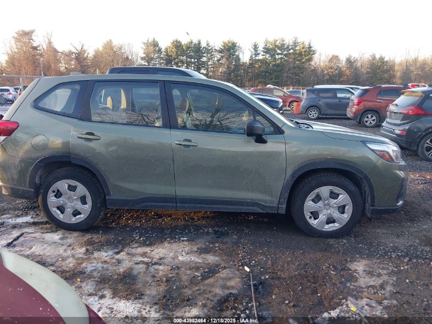 2021 Subaru Forester VIN: JF2SKAAC3MH526181 Lot: 43982464