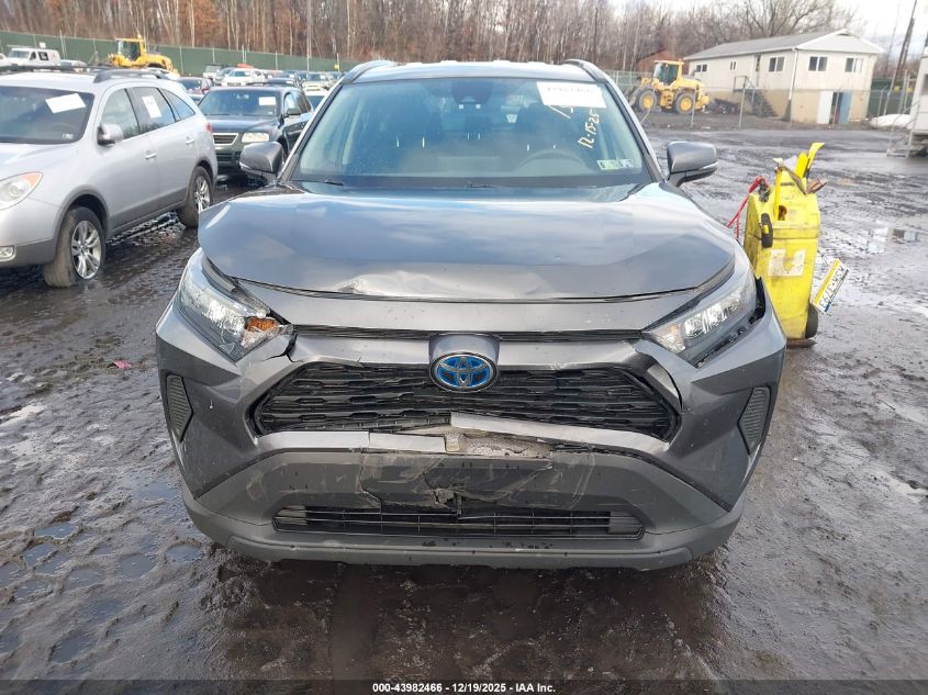 2022 Toyota Rav4 Hybrid Le VIN: 4T3MWRFV8NU055855 Lot: 43982466