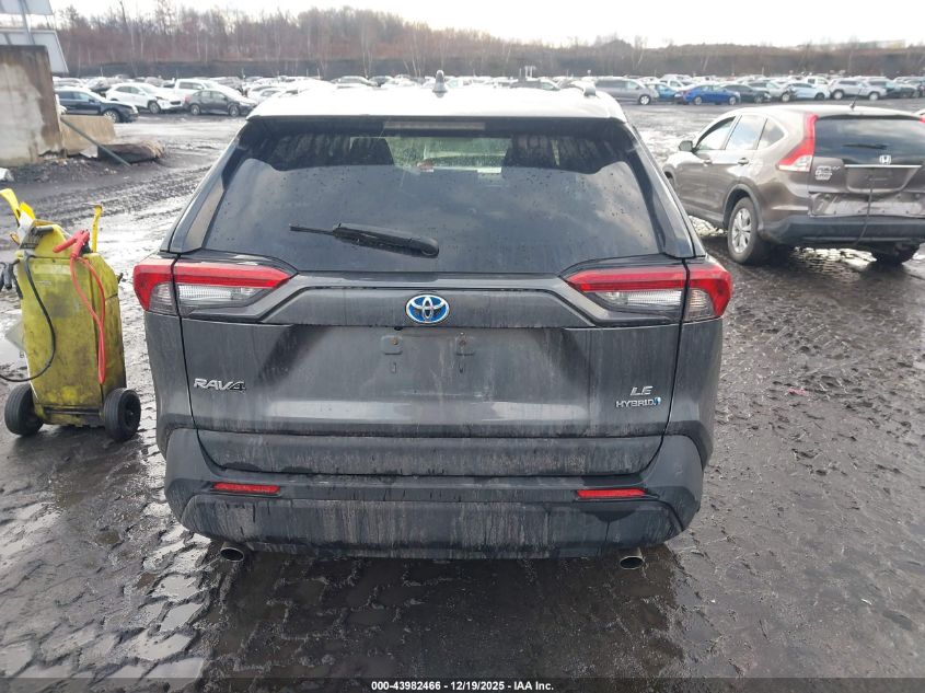 2022 Toyota Rav4 Hybrid Le VIN: 4T3MWRFV8NU055855 Lot: 43982466