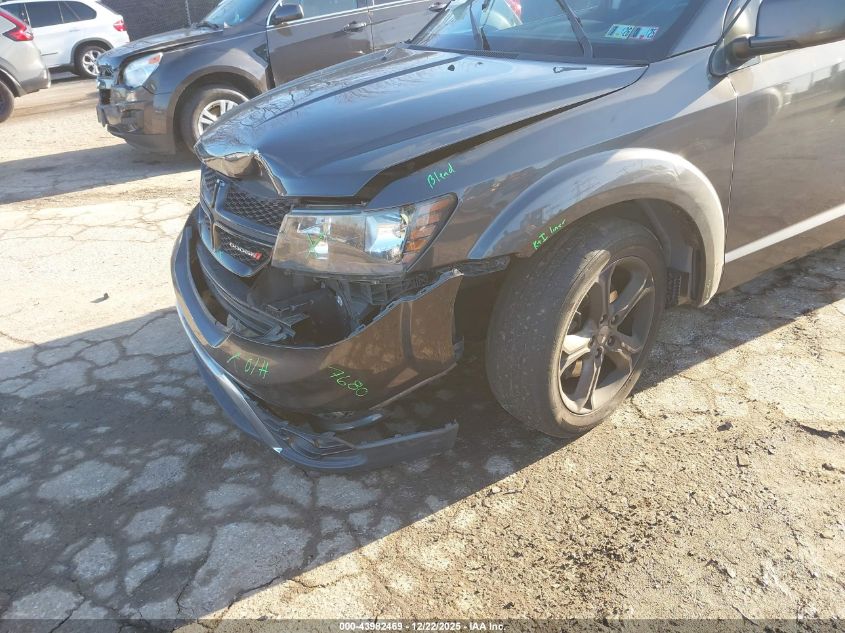 2017 Dodge Journey Crossroad Plus VIN: 3C4PDCGG5HT617755 Lot: 43982469