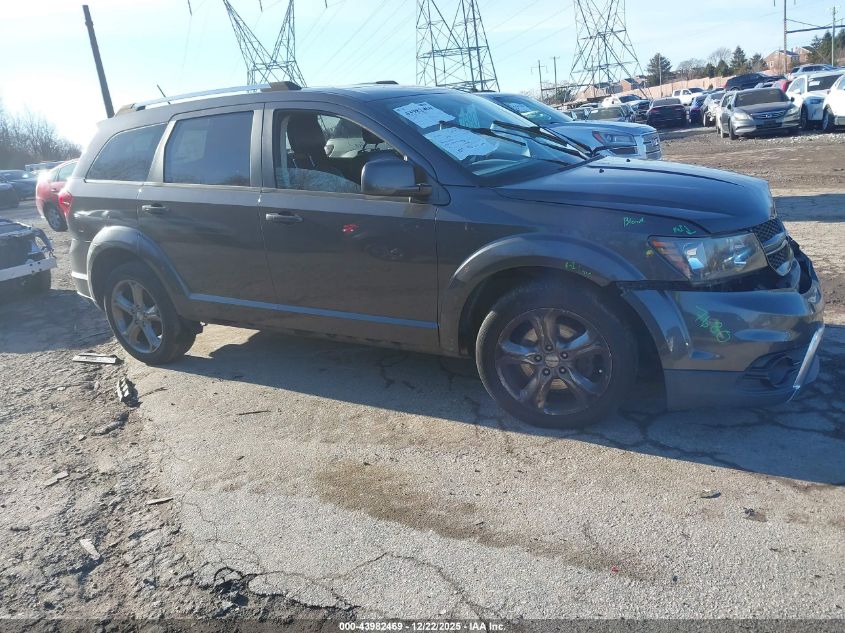 2017 Dodge Journey Crossroad Plus VIN: 3C4PDCGG5HT617755 Lot: 43982469
