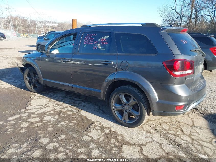 2017 Dodge Journey Crossroad Plus VIN: 3C4PDCGG5HT617755 Lot: 43982469