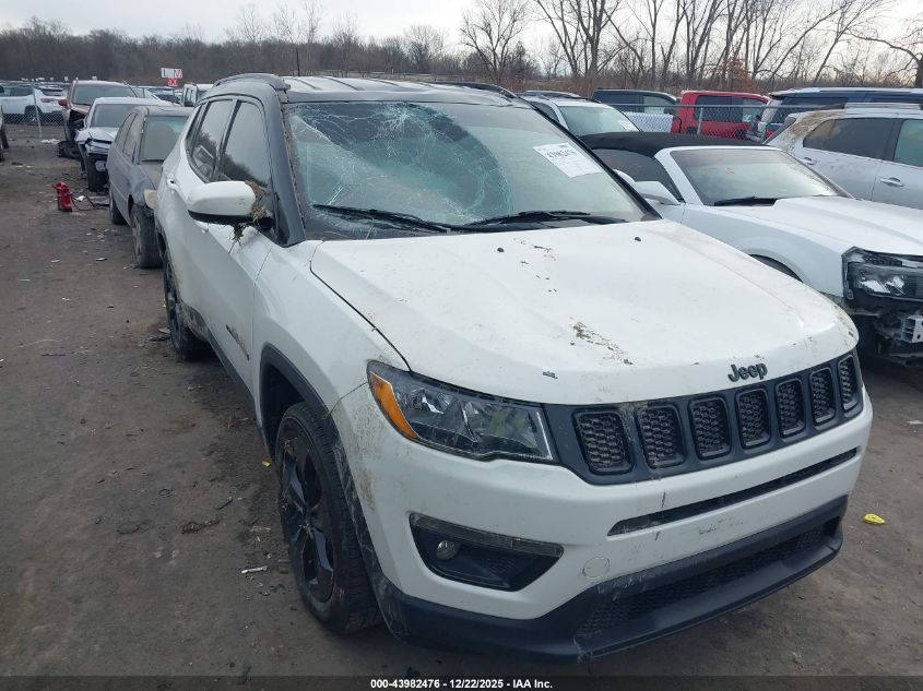 2019 Jeep Compass Altitude 4X4 VIN: 3C4NJDBB7KT648594 Lot: 43982476