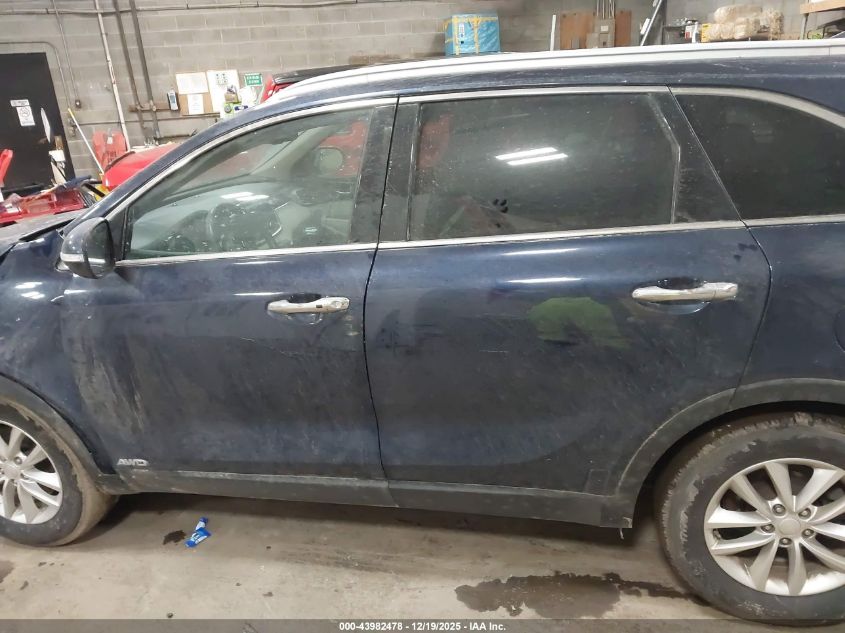 2017 Kia Sorento 2.4L Lx VIN: 5XYPGDA38HG287202 Lot: 43982478