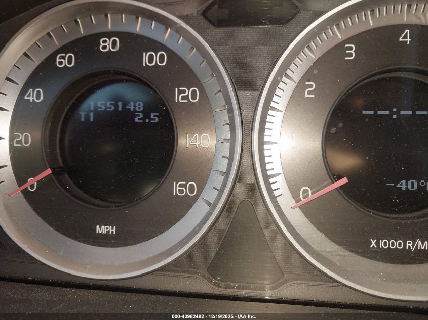 2013 Volvo S60 T6 VIN: YV1902FH1D2176866 Lot: 43982482