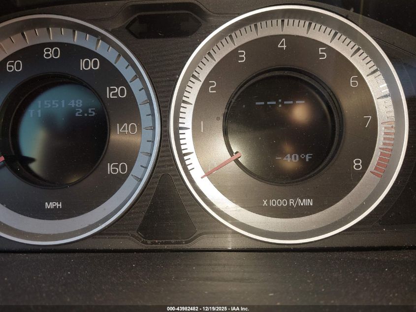 2013 Volvo S60 T6 VIN: YV1902FH1D2176866 Lot: 43982482