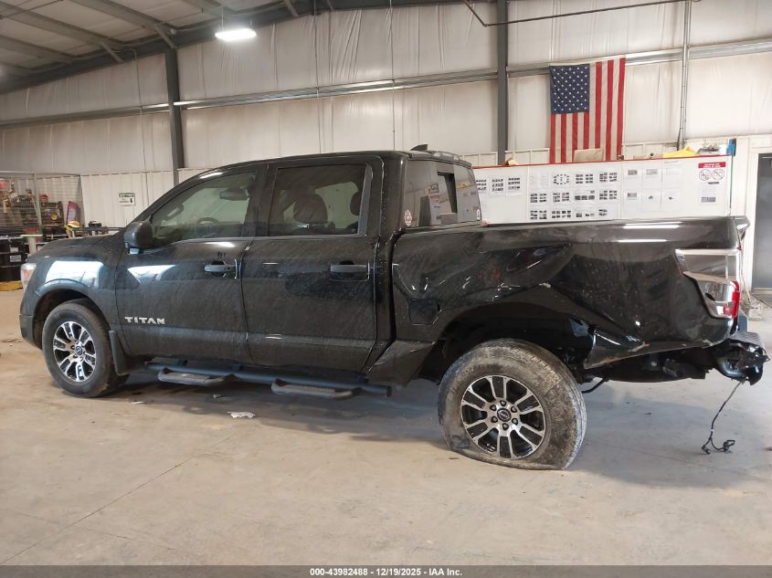 2024 Nissan Titan Sv 4X4 VIN: 1N6AA1ED3RN104210 Lot: 43982488