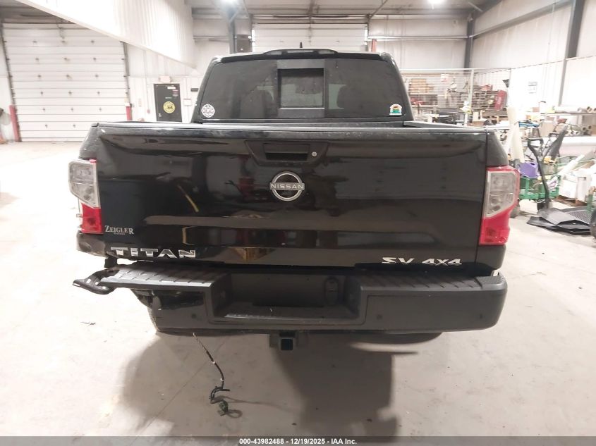 2024 Nissan Titan Sv 4X4 VIN: 1N6AA1ED3RN104210 Lot: 43982488