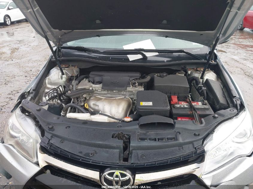 2016 Toyota Camry Se VIN: 4T1BF1FK8GU124876 Lot: 43982498