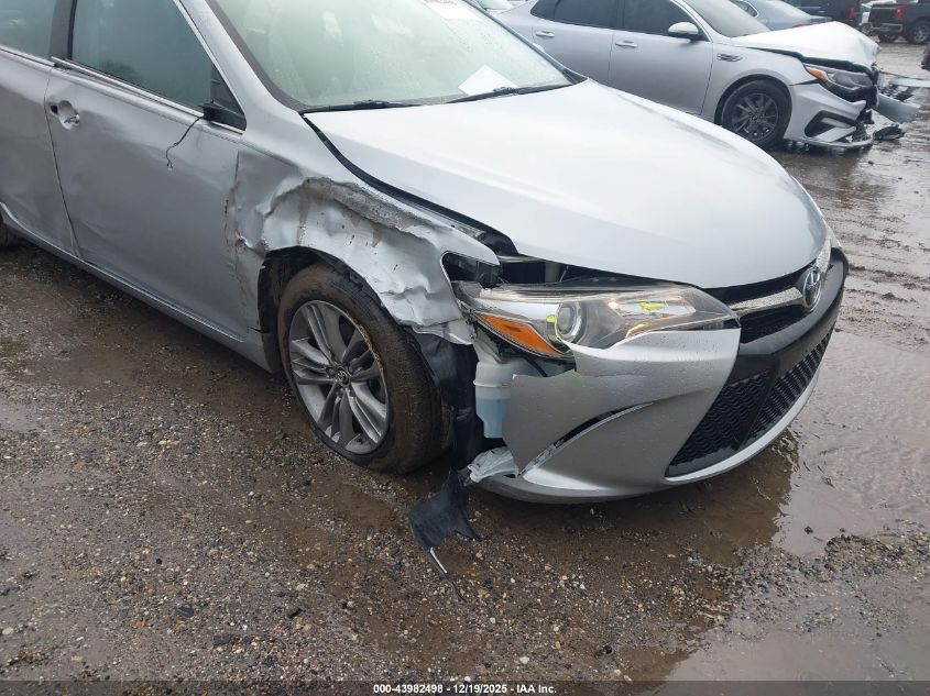 2016 Toyota Camry Se VIN: 4T1BF1FK8GU124876 Lot: 43982498