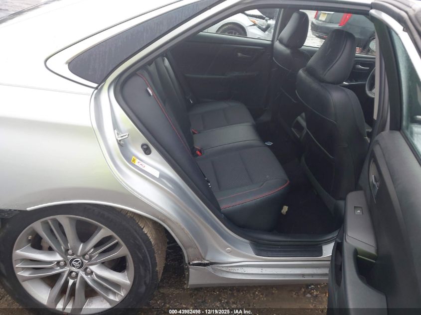 2016 Toyota Camry Se VIN: 4T1BF1FK8GU124876 Lot: 43982498