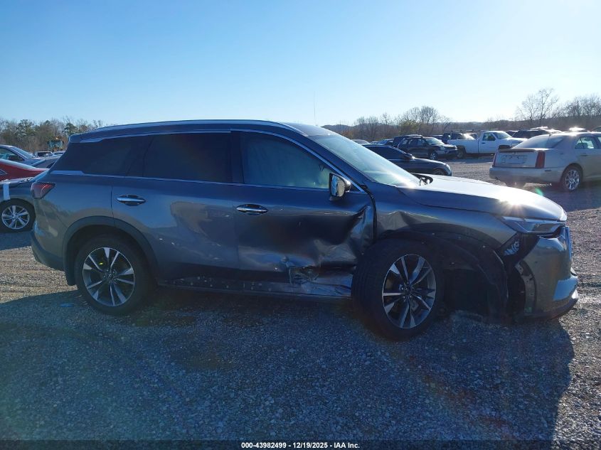 2023 Infiniti Qx60 Luxe Awd VIN: 5N1DL1FS3PC347611 Lot: 43982499