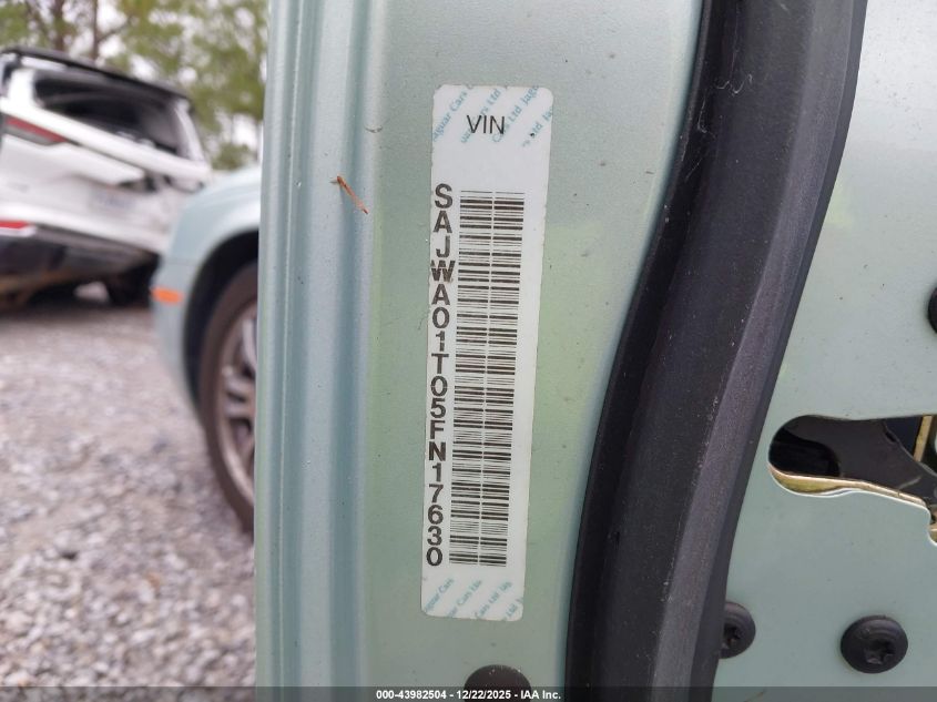 2005 Jaguar S-Type 3.0L V6 VIN: SAJWA01T05FN17630 Lot: 43982504