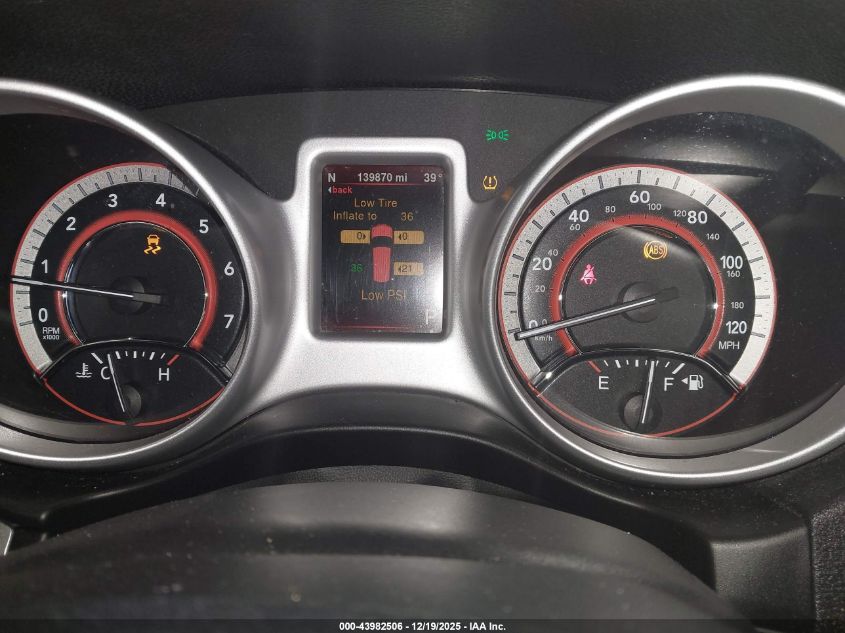 2015 Dodge Journey Sxt VIN: 3C4PDDBG6FT721147 Lot: 43982506