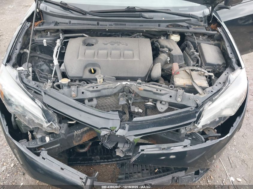 2017 Toyota Corolla Le VIN: 5YFBURHE0HP678525 Lot: 43982507