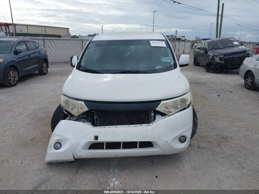 2014 Nissan Quest S VIN: JN8AE2KP4E9100928 Lot: 43982531