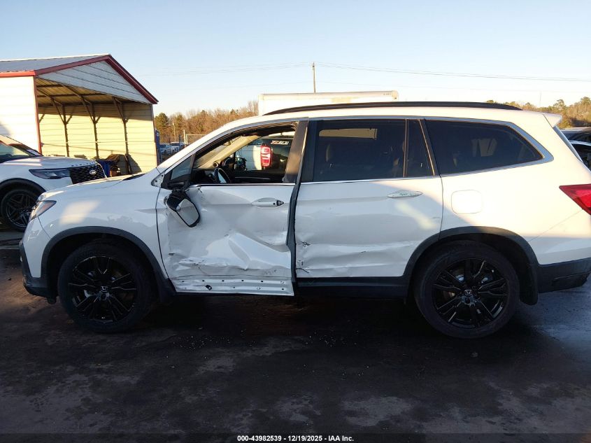 2021 Honda Pilot Awd Special Edition VIN: 5FNYF6H23MB030630 Lot: 43982539