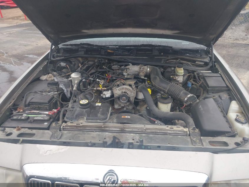 2002 Mercury Grand Marquis Gs VIN: 2MEFM74W32X652779 Lot: 43982543