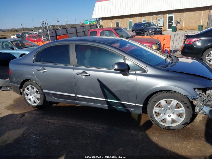 2011 Honda Civic Lx VIN: 19XFA1F5XBE006866 Lot: 43982549