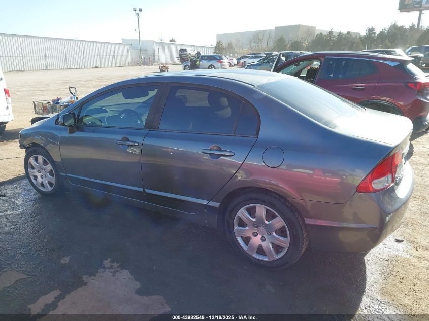 2011 Honda Civic Lx VIN: 19XFA1F5XBE006866 Lot: 43982549