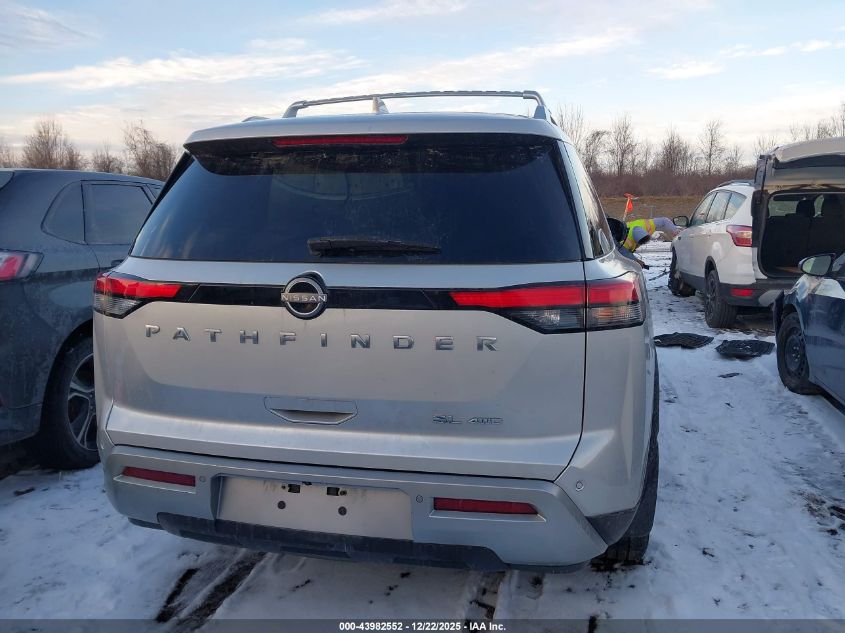 2022 Nissan Pathfinder Sl 4Wd VIN: 5N1DR3CC6NC207444 Lot: 43982552