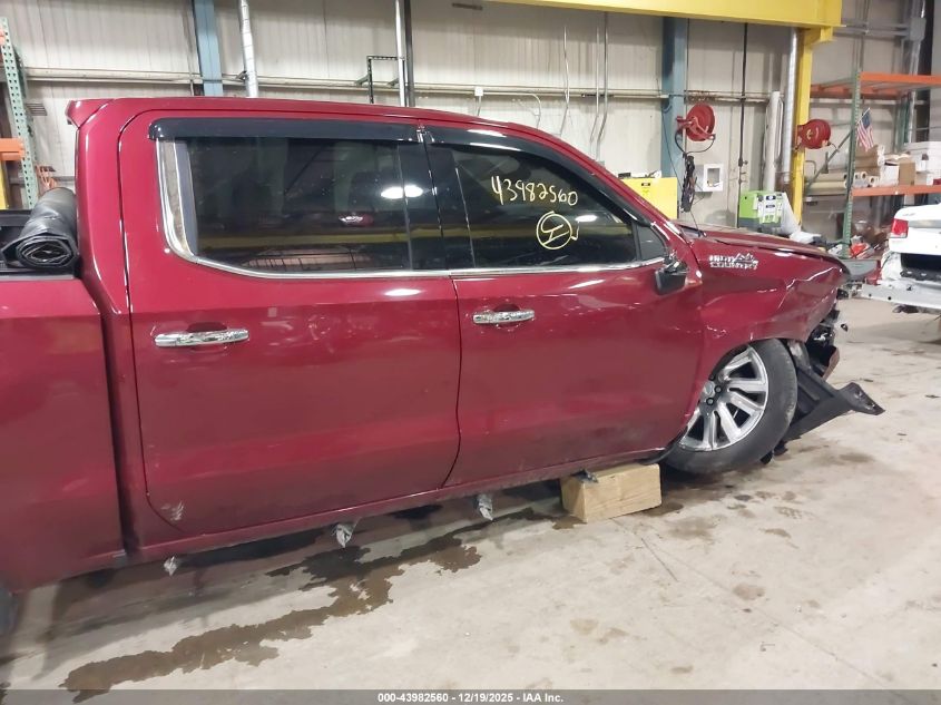 2019 Chevrolet Silverado 1500 High Country VIN: 1GCUYHEDXKZ169512 Lot: 43982560