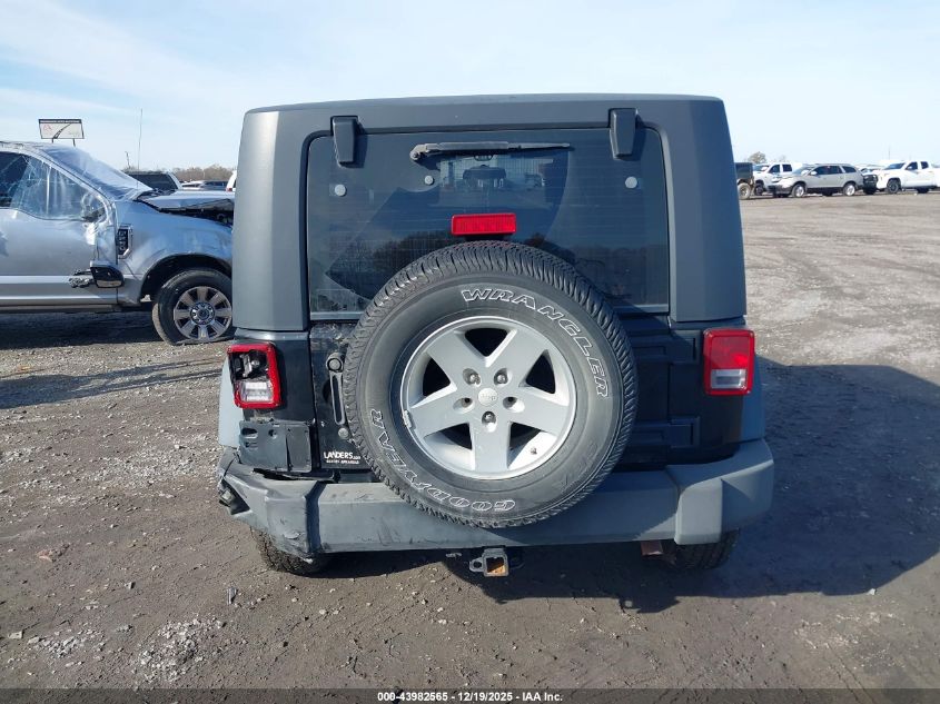 2009 Jeep Wrangler X VIN: 1J4FA24199L710302 Lot: 43982565