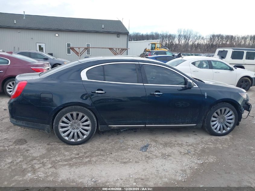 2014 Lincoln Mks VIN: 1LNHL9DK7EG603788 Lot: 43982566
