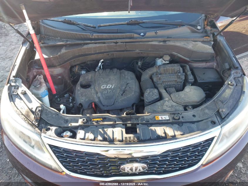 2014 Kia Sorento Lx VIN: 5XYKT3A63EG447704 Lot: 43982568