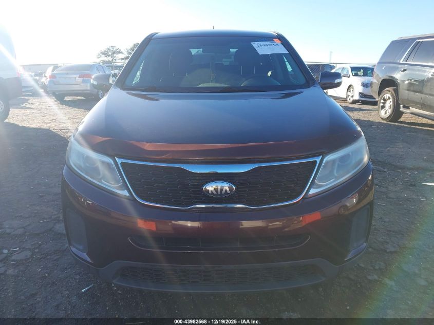 2014 Kia Sorento Lx VIN: 5XYKT3A63EG447704 Lot: 43982568