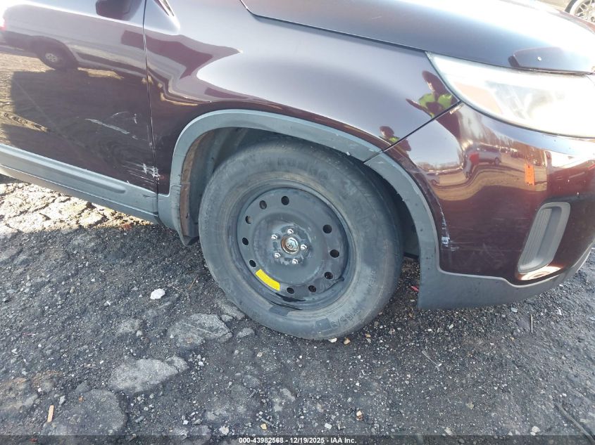 2014 Kia Sorento Lx VIN: 5XYKT3A63EG447704 Lot: 43982568